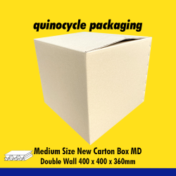 Medium Size New Carton Box MD (Double Wall) 400 x 400 x 360mm
