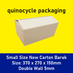Small Size New Carton Box Bara (Double wall) 370 x 270 x 150mm