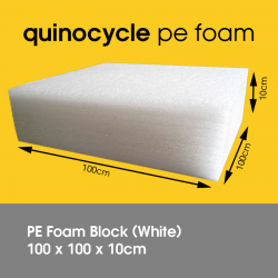 PE Foam Block 100 x 100 x 10cm (Pre-order)