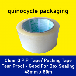 Packing Tape 48mm x 80m (Clear)